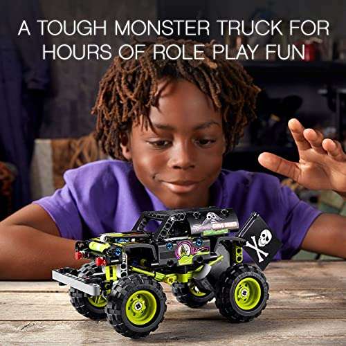Amazon | LEGO: Kit de construcción Technic 42118 Monster Jam Grave Digger (212 Piezas)