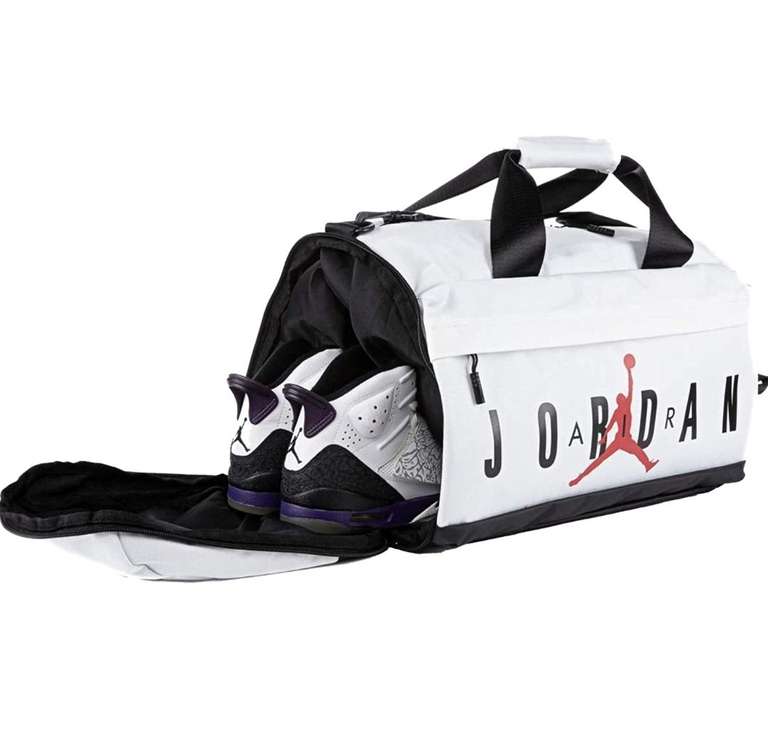 Amazon: Maleta Nike Air Jordan Velocity Duffle Bag (One Size, Gym Red) | Precio antes de pagar