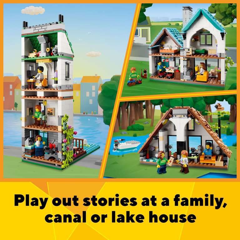 Amazon: LEGO Creator: Casa Confortable (808 Piezas)