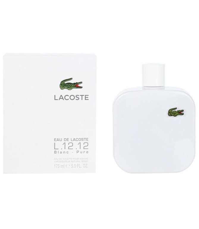 Amazon: Perfume Lacoste L.12.12 Blanc Pure 175 mL Eau de Toilette