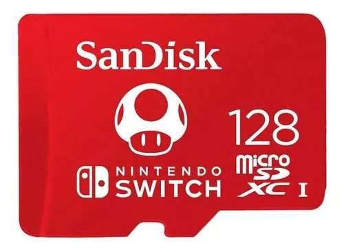 Mercado Libre: Memoria Sandisk Micro Sd 128gb Para Nintendo Switch