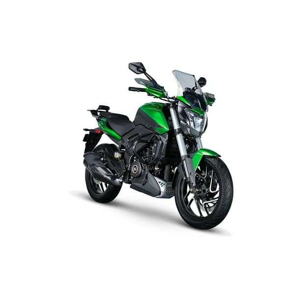 Walmart: Motocicleta Dominar 400, 2023, Negro- Verde. 20 MESES SIN INTERESES