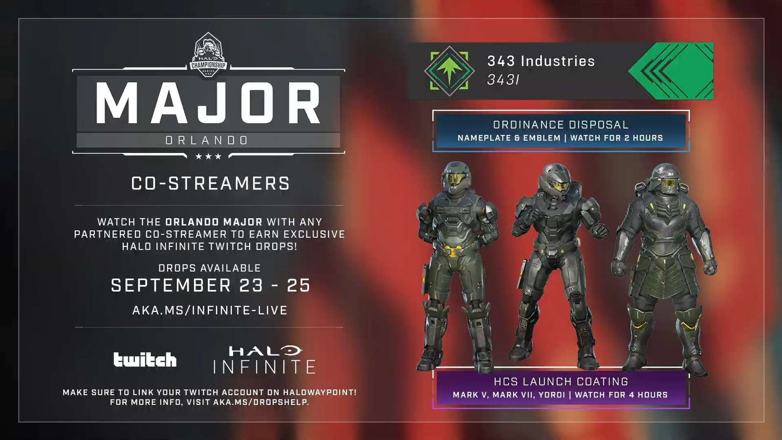 Halo Infinite: Nuevo Twitch Drop 23 - 25 Septiembre (diferente) -  promodescuentos.com