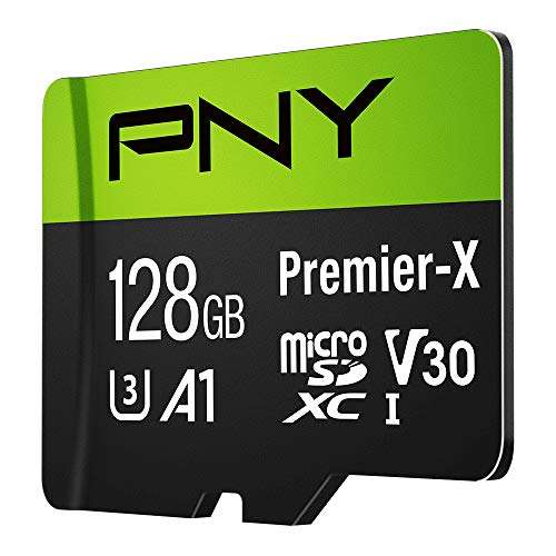 Amazon: Tarjeta de Memoria Flash microSDXC PNY 128GB
