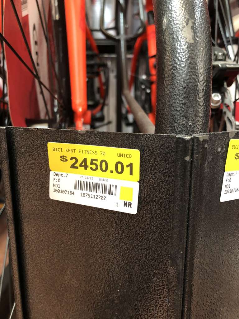 Walmart: Bicicleta en su .01