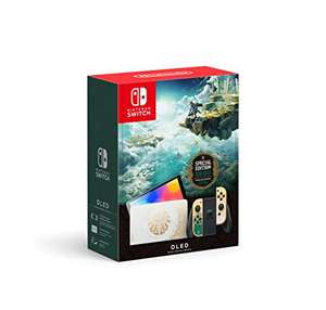 Amazon - Nintendo Switch Oled Nacional version Zelda the Kingdom Edition