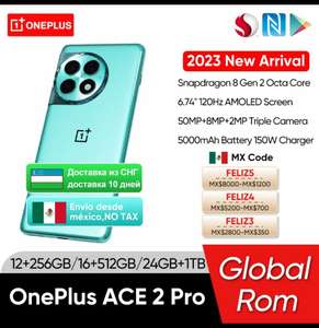 AliExpress: Oneplus-smartphone ACE 2 Pro 5G, 24Gb RAM y 1 Tb pagando en dólares