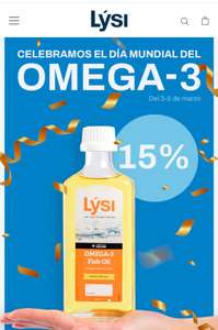 Lysimexico: Omega 3 con 15 %