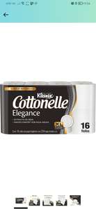 Amazon - Kleenex Cottonelle Elegance, 16 Rollos XL | $90.50 ó $81.45 con 10% adicional super