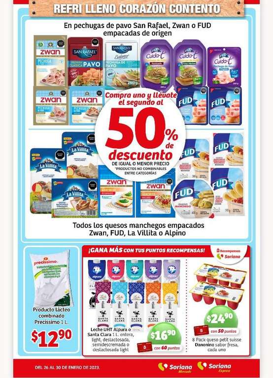 Folleto de Mercado Soriana (26 - 30 de enero)