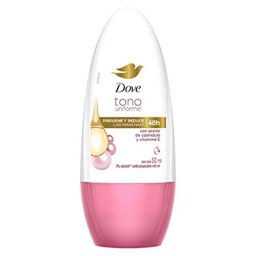 Amazon: Dove Desodorante Antitranspirante para Mujer Dermoaclarant en Roll on 50 ml | Envío gratis con Prime