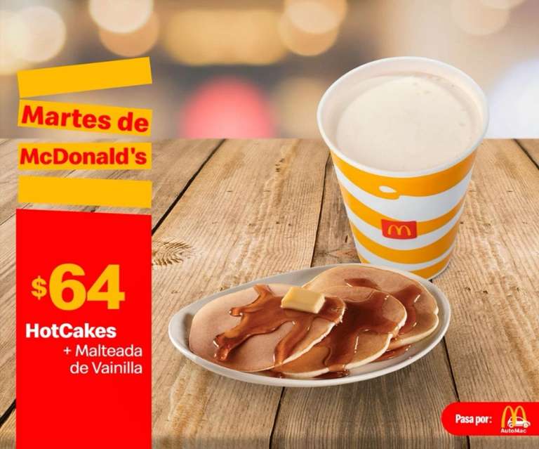 McDonald's: Martes de McDonald's 15 Marzo