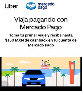 Mercado Pago: $150 de Cashback vinculando la cuenta a Uber | Primer viaje