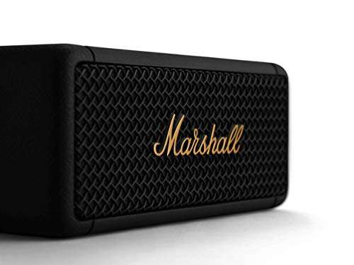 AMAZON: Marshall Emberton Bocina Portátil Bluetooth - Negro/Latón