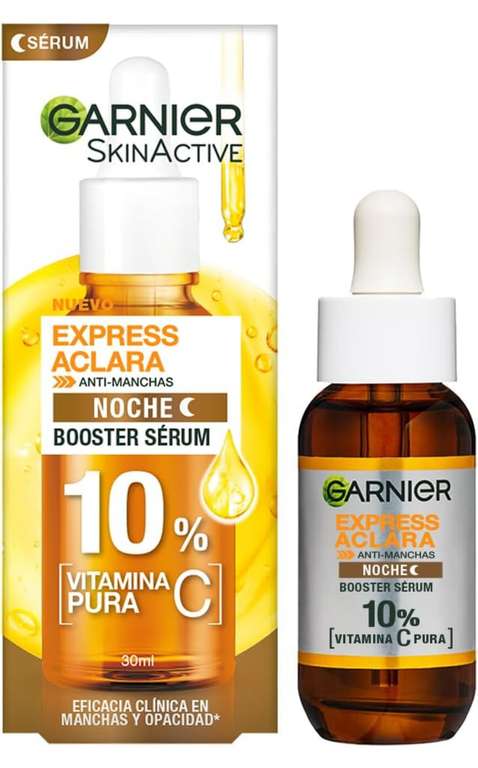 Amazon: Garnier Aclara Sérum Antimanchas 10% Vitamina C30ml