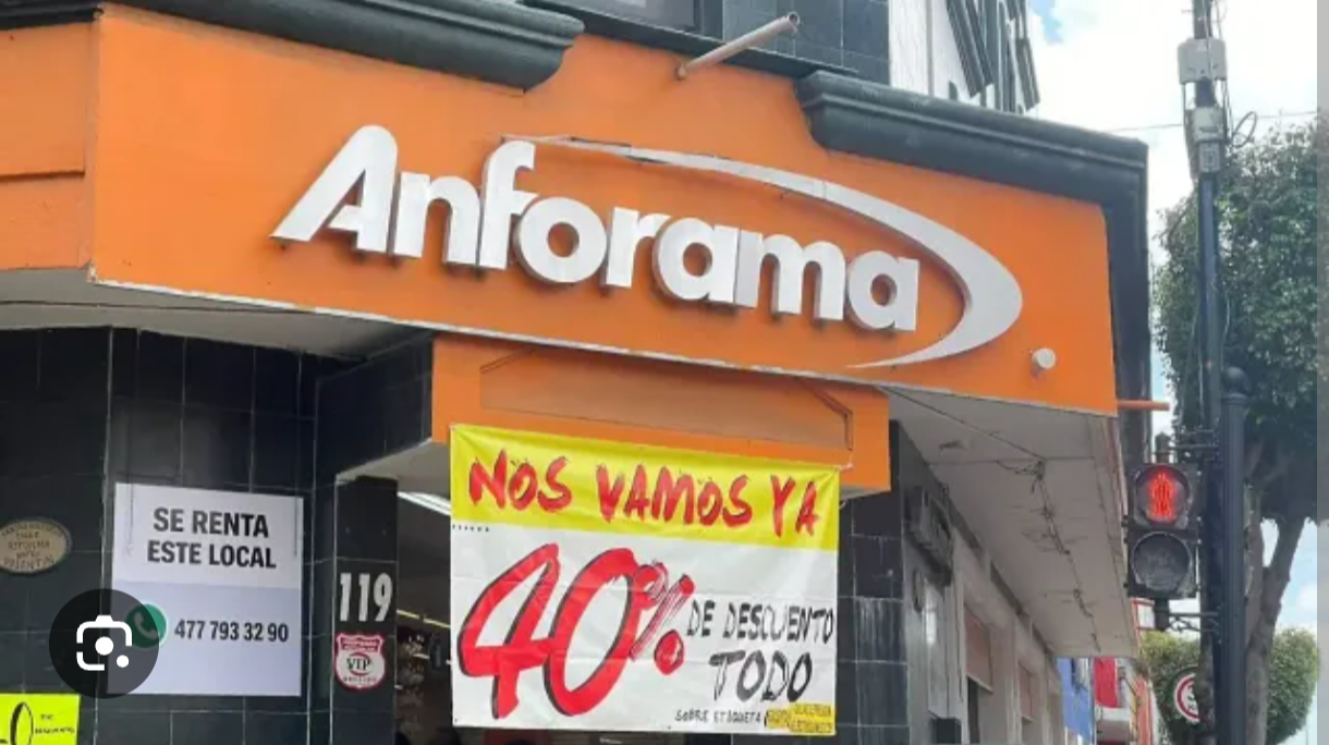 Anforama: Liquidación por cierre 40% de descuento toda la tienda