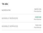 Nord VPN estándar 2 años + 3 meses (bonificación Google Pay con American Express)