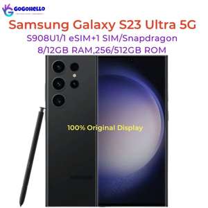 AliExpress: Celular Samsung Galaxy S23 Ultra 256Gb Precio Bajo x el Dollar (Renovado / Usado)