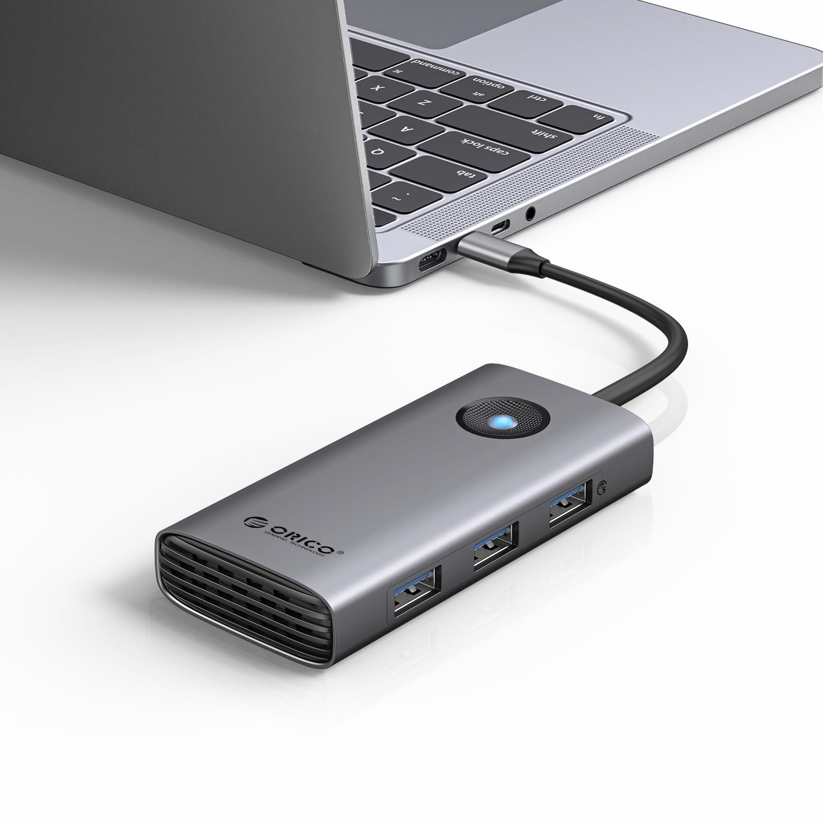 Amazon: ORICO Estación de Acoplamiento USB C de 6 en 1 con HDMI 4K@30Hz