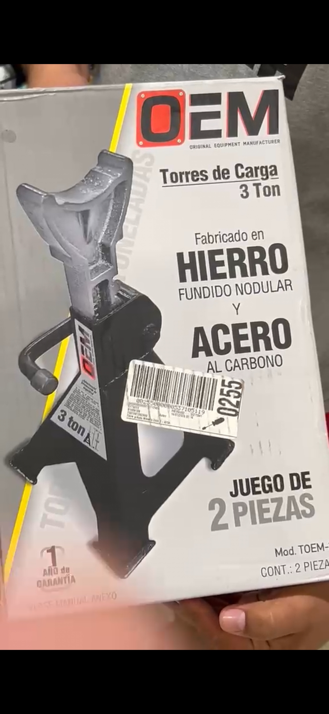 Torres de Carga OEM 3 Toneladas – Juego de 2 Piezas CHEDRAUI