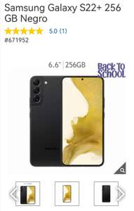 Costco: Samsung Galaxy S22+ 256 GB Negro