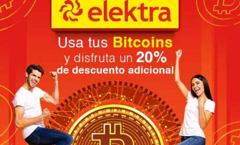 Hot Sale 2023 con Elektra: 20% de descuento adicional al pagar con Bitcoins