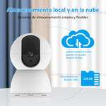 Amazon: EASYTAO TV-628 Cámara de Seguridad Interior, 3MP Cámara Alexa WiFi, Audio Bidireccional, Control Remoto, Detección de Movimiento.