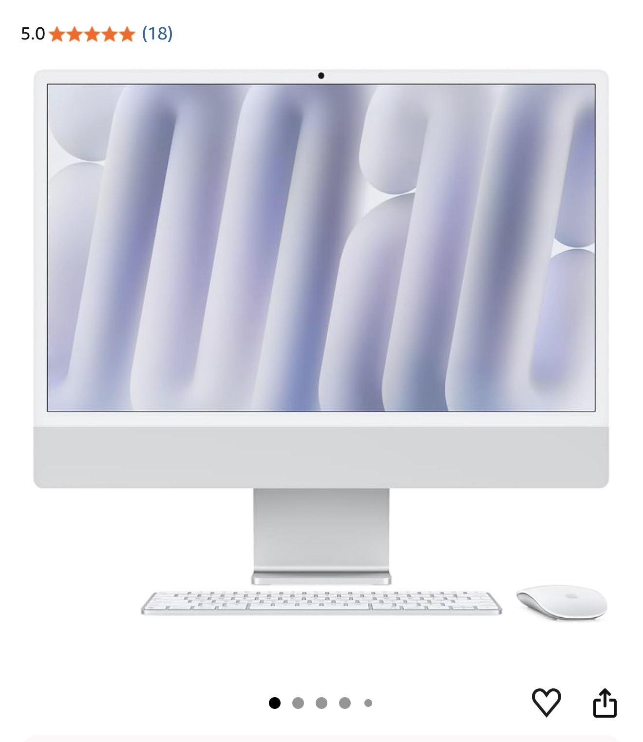 Amazon: iMac 24” Chip M4 16 de ram