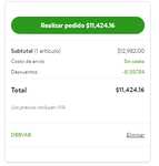 Bodega Aurrera: iPhone 15 128 GB (verde) | Pagando con BBVA débito