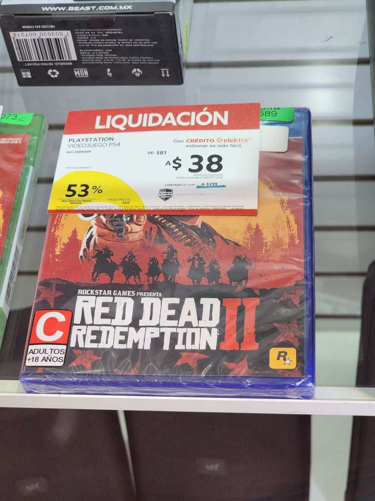 Elektra: Red Dead Redemption 2 PS4