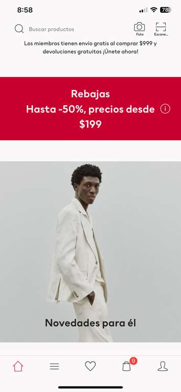 Rebajas H&M HASTA -50%