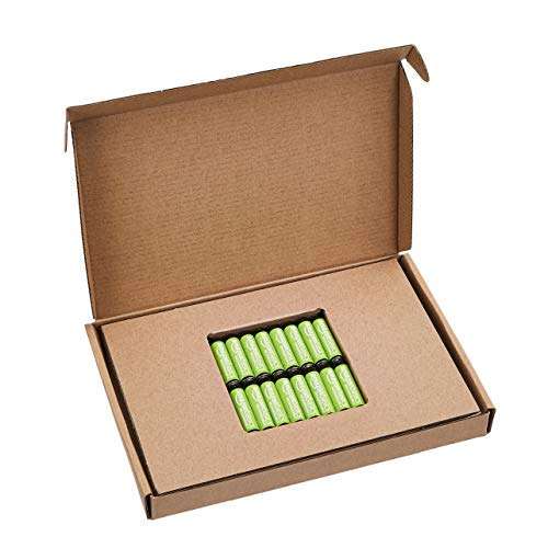 Amazon: 16 Baterías Recargables AAA $324
