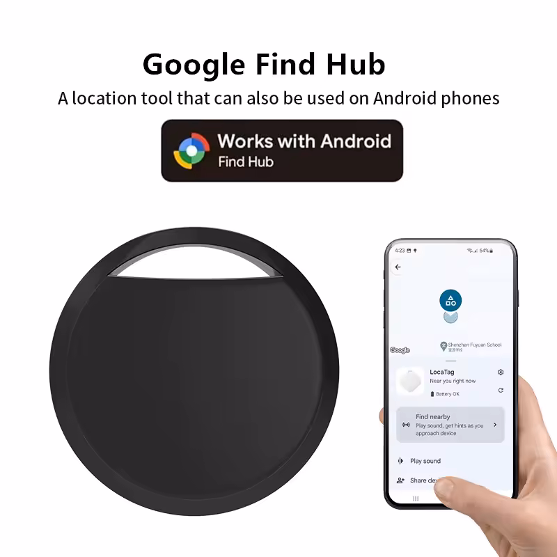 AliExpress: Smart tag para android (monedas)