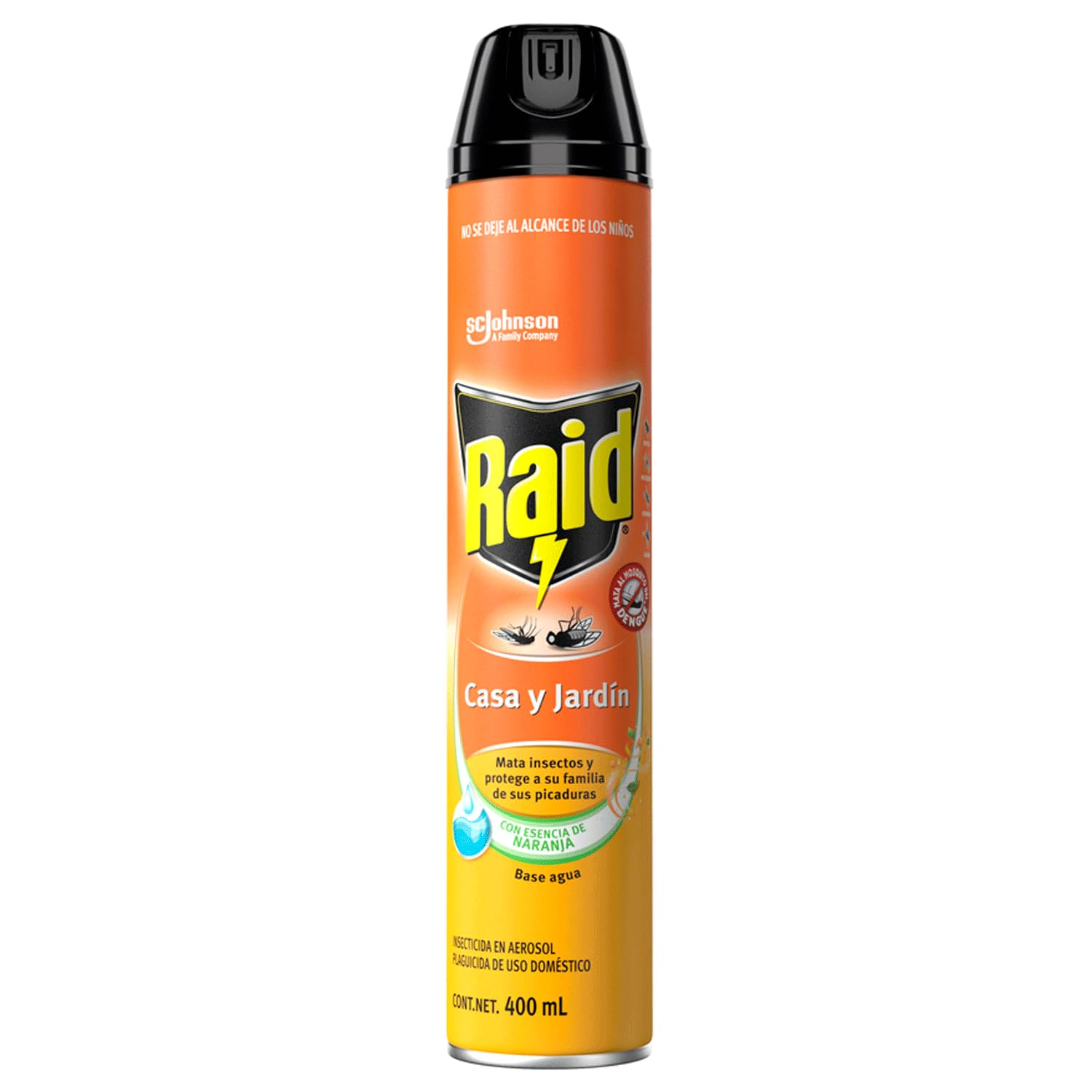 AMAZON: Raid Casa y Jardín Insecticida Aerosol Mata Mosquitos e Insectos, 400 ml (3x2 + Planea y Ahorra) precio C/U