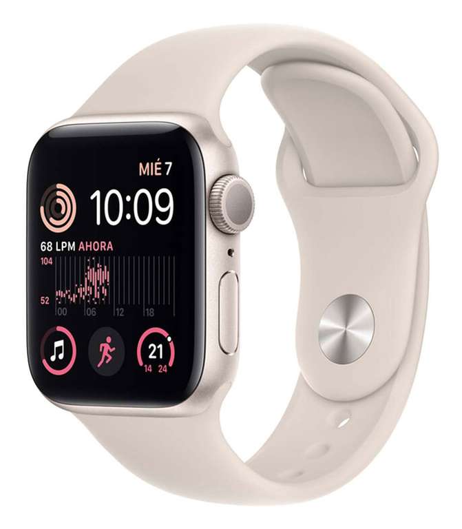 El Palacio de Hierro: Apple Watch SE 40mm GPS($5287) LTE($6459) - BBVA (15%) y Palacio de Hierro. 3, 6 o 9 MSI