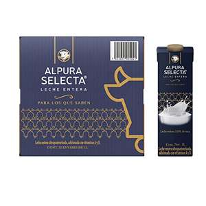 Amazon: 12 Litros Alpura Selecta Entera | envío gratis con Prime