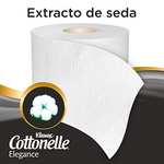 Amazon: Kleenex Cottonelle Elegance Papel Higiénico, 4 Rollos Con 252 Hojas Dobles