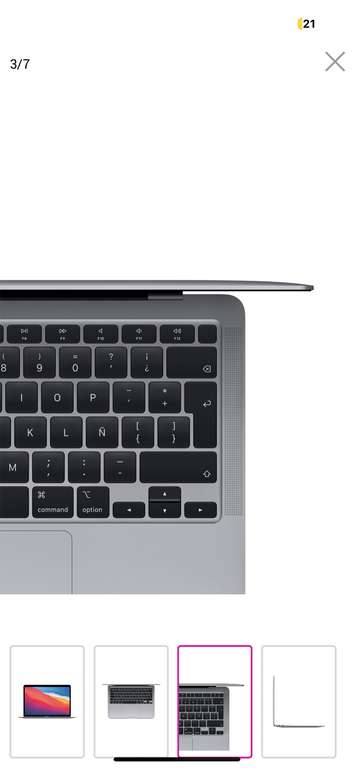 Liverpool MacBook Air M1 13” $15,249 con banorte