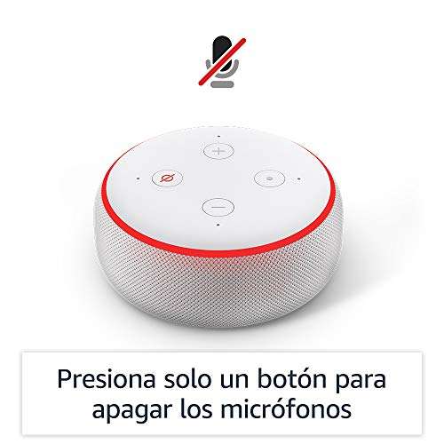 Amazon: Echo Dot (3ra generación) - Bocina inteligente con Alexa, negro