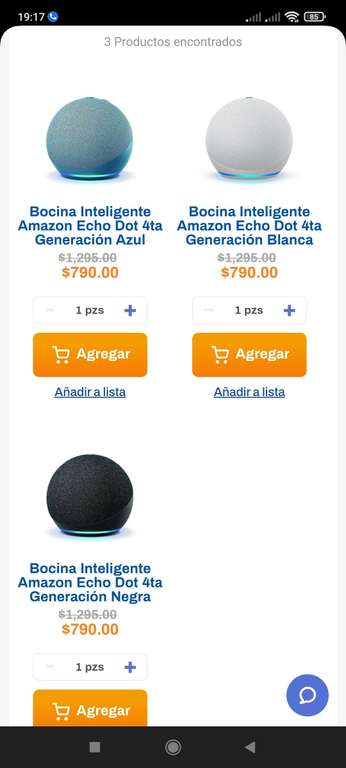 Chedraui: Bocina Inteligente Amazon Echo Dot 4ta Generación Negra