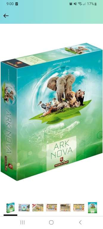 Amazon: Ark Nova, Juego de Mesa.