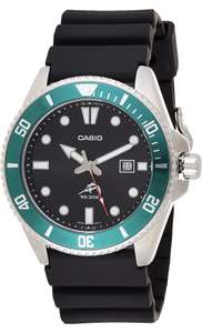 Amazon: Reloj Casio Men's MDV106-1AV 200 M WR Black Dive Watch (MDV106-1A)