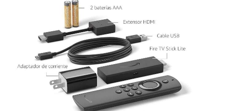 Sears y Claroshop: Fire Tv Stick Lite Negro Amazon