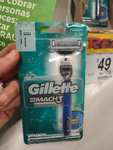 Bodega Aurrera: Gillette MACH 3 máquina para afeitar (azul) y cartucho