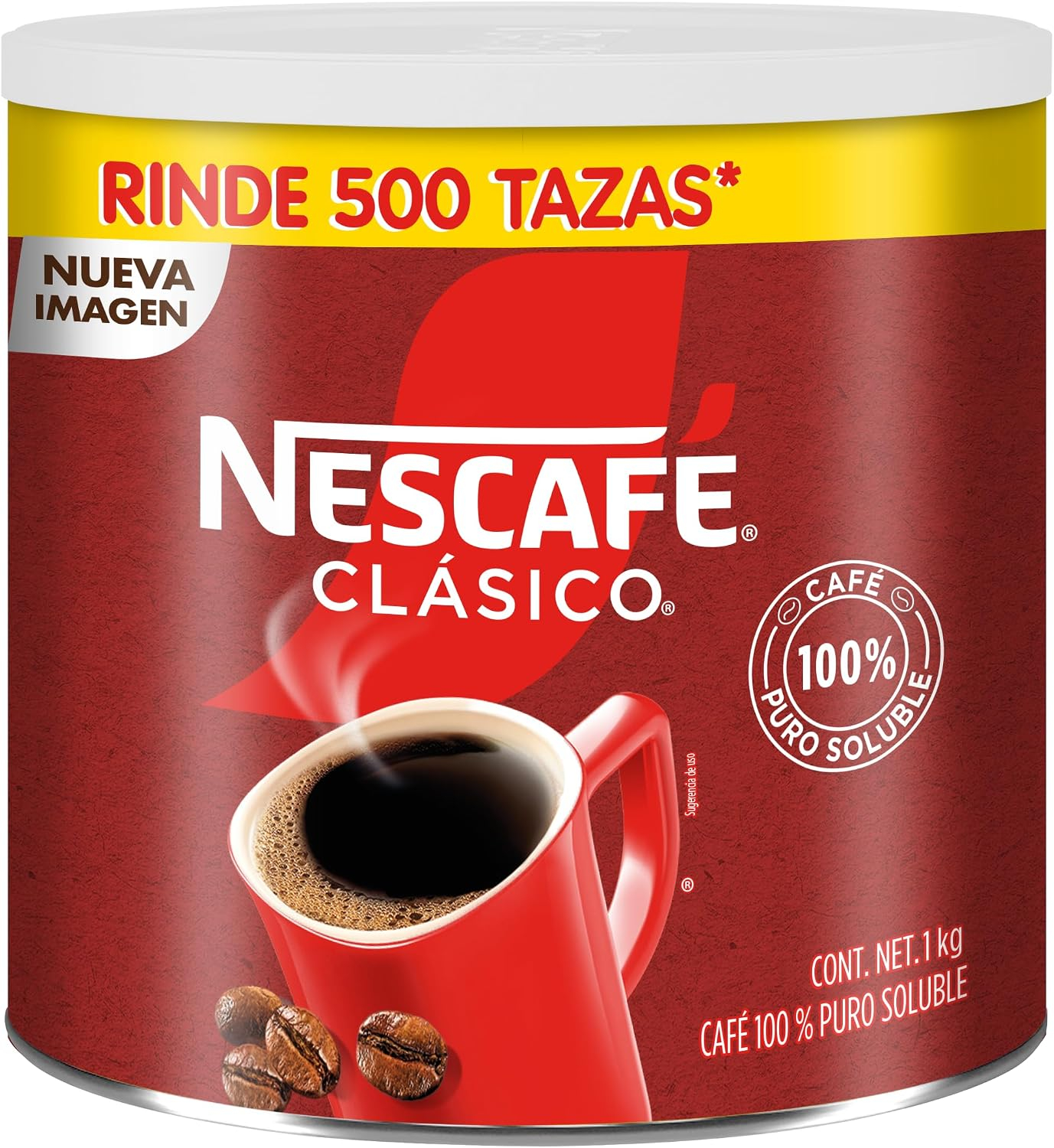 Amazon: Nescafé Clásico Soluble Bote de 1Kg