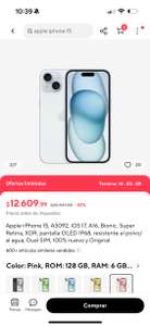 AliExpress: iPhone 15 128 GB