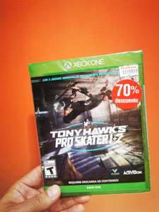 Sanborns Tony hawk 1 y 2 Xbox one