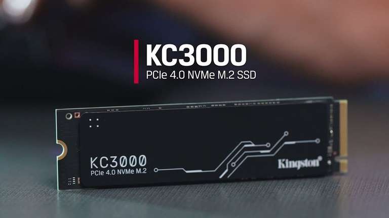 CyberPuerta- SSD Kingston KC3000 NVMe Express 4.0 " 2T