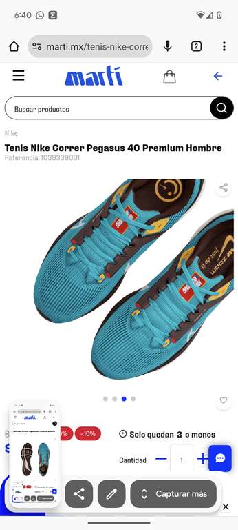 Marti: Tenis Nike Pegasus 40 premium