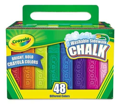 Mercado Libre: Crayola Chalk - Gises Gigantes Lavables - Paquete de 48